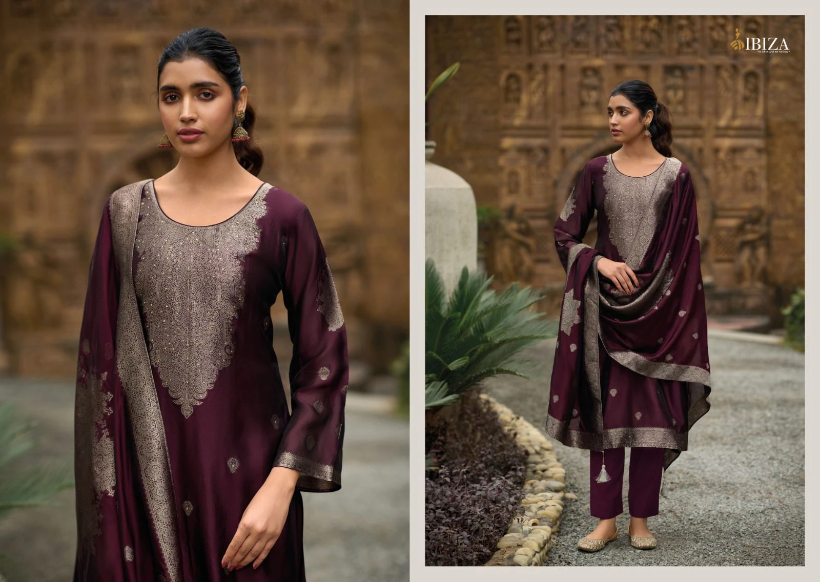 Ibiza Zarin Pure Banglory Silk Wholesale Designer Salwar Suit Catalog — Wholesale Salwar Suits, Ibiza wholesale from Surat - Gallery Image 6